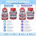 Australia Christmas Pet Hoodie Xmas Beach Vibes Navy