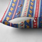 Australia Christmas Pillow Cover Xmas Beach Vibes Navy