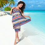 Australia Christmas Sarong Xmas Beach Vibes Navy