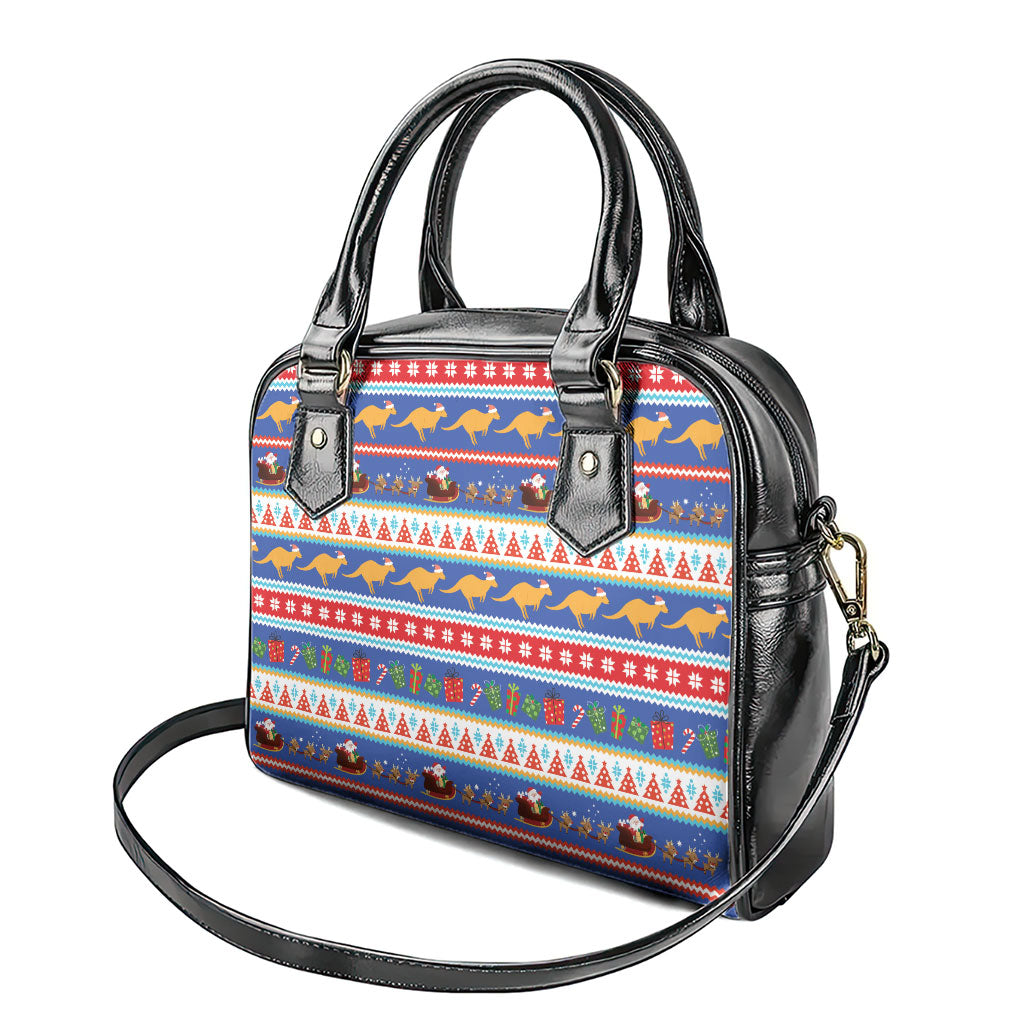 Australia Christmas Shoulder Handbag Xmas Beach Vibes Navy