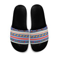 Australia Christmas Slide Sandals Xmas Beach Vibes Navy