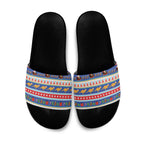 Australia Christmas Slide Sandals Xmas Beach Vibes Navy