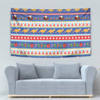 Australia Christmas Tapestry Xmas Beach Vibes Navy
