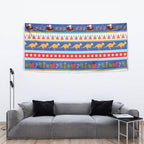 Australia Christmas Tapestry Xmas Beach Vibes Navy