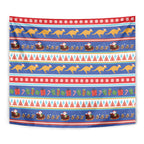 Australia Christmas Tapestry Xmas Beach Vibes Navy