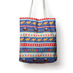 Australia Christmas Tote Bag Xmas Beach Vibes Navy