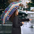 Australia Christmas Umbrella Xmas Beach Vibes Navy