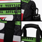 New Zealand Funny Christmas Duffle Bag Maori Tiki