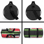 New Zealand Funny Christmas Duffle Bag Maori Tiki