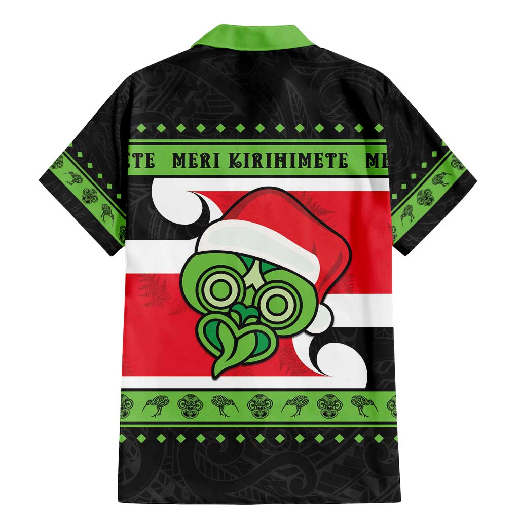 New Zealand Funny Christmas Family Matching Mermaid Dress and Hawaiian Shirt Maori Tiki