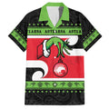 New Zealand Funny Christmas Family Matching Short Sleeve Bodycon Dress and Hawaiian Shirt Maori Tiki