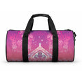 New Zealand Matariki Duffle Bag Maori Marae Purple Galaxy