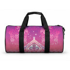 New Zealand Matariki Duffle Bag Maori Marae Purple Galaxy
