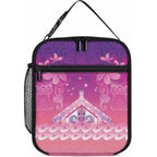 New Zealand Matariki Lunch Bag Maori Marae Purple Galaxy