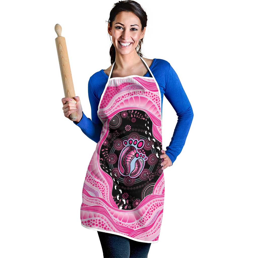 Australia Mother's Day Apron Best Mum Ever Pink Version