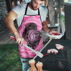 Australia Mother's Day Apron Best Mum Ever Pink Version