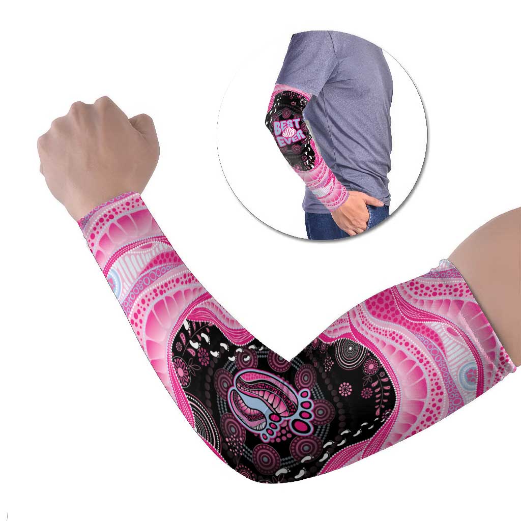 Australia Mother's Day Arm Sleeves Best Mum Ever Pink Version