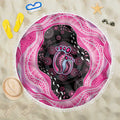 Australia Mother's Day Beach Blanket Best Mum Ever Pink Version