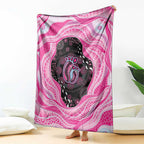 Australia Mother's Day Blanket Best Mum Ever Pink Version