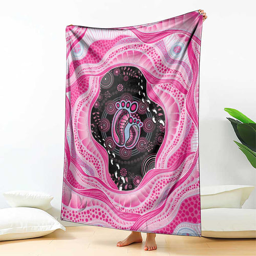 Australia Mother's Day Blanket Best Mum Ever Pink Version