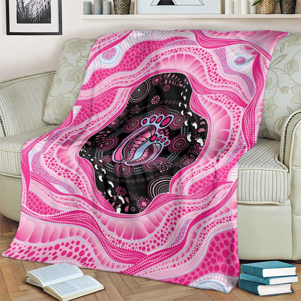 Australia Mother's Day Blanket Best Mum Ever Pink Version