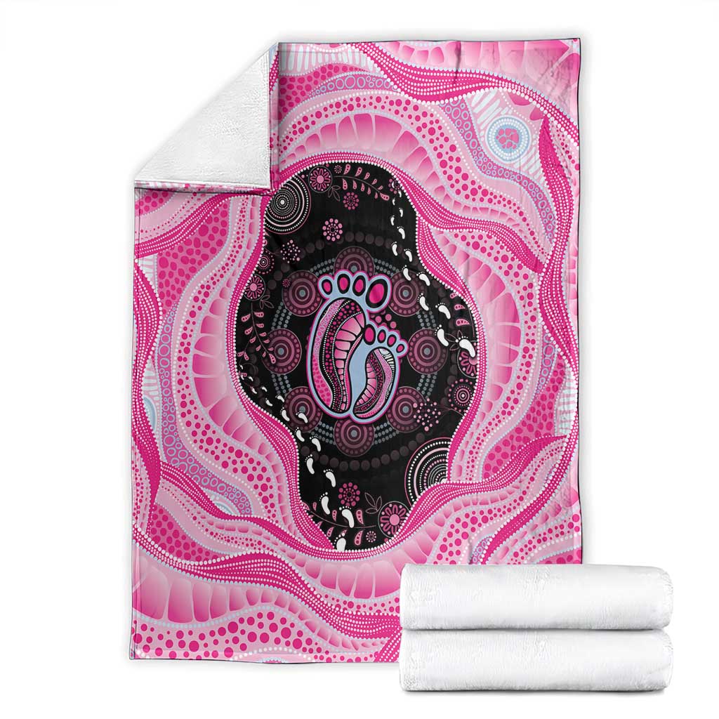 Australia Mother's Day Blanket Best Mum Ever Pink Version