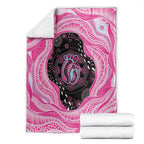 Australia Mother's Day Blanket Best Mum Ever Pink Version