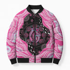 Australia Mother's Day Bomber Puffer Jacket Best Mum Ever Pink Version