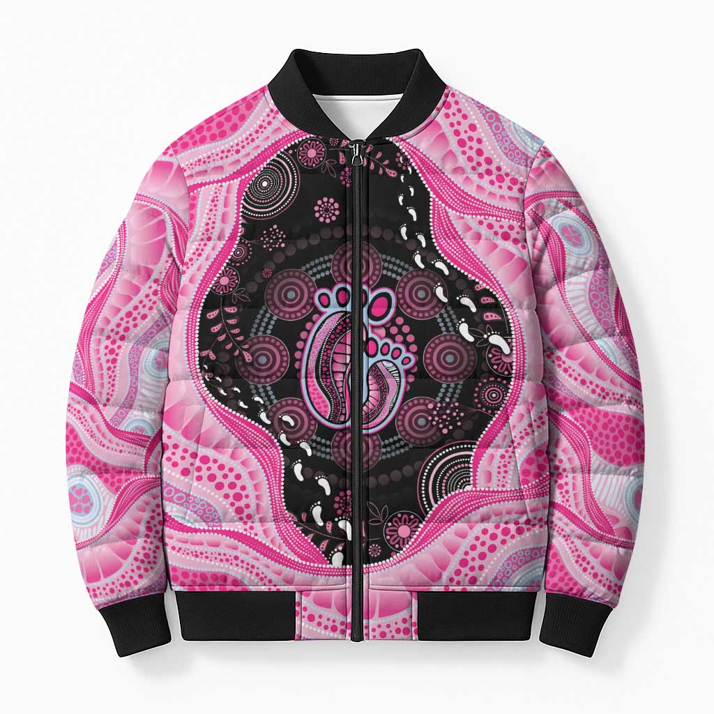 Australia Mother's Day Bomber Puffer Jacket Best Mum Ever Pink Version