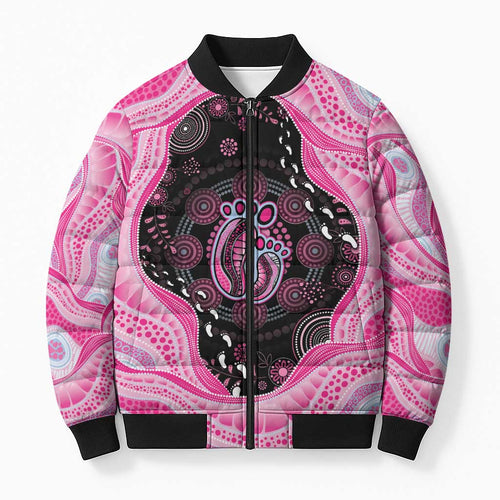 Australia Mother's Day Bomber Puffer Jacket Best Mum Ever Pink Version