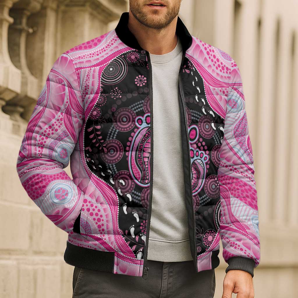 Australia Mother's Day Bomber Puffer Jacket Best Mum Ever Pink Version