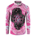 Australia Mother's Day Button Sweatshirt Best Mum Ever Pink Version