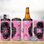 Australia Mother's Day 4 in 1 Can Cooler Tumbler Best Mum Ever Pink Version