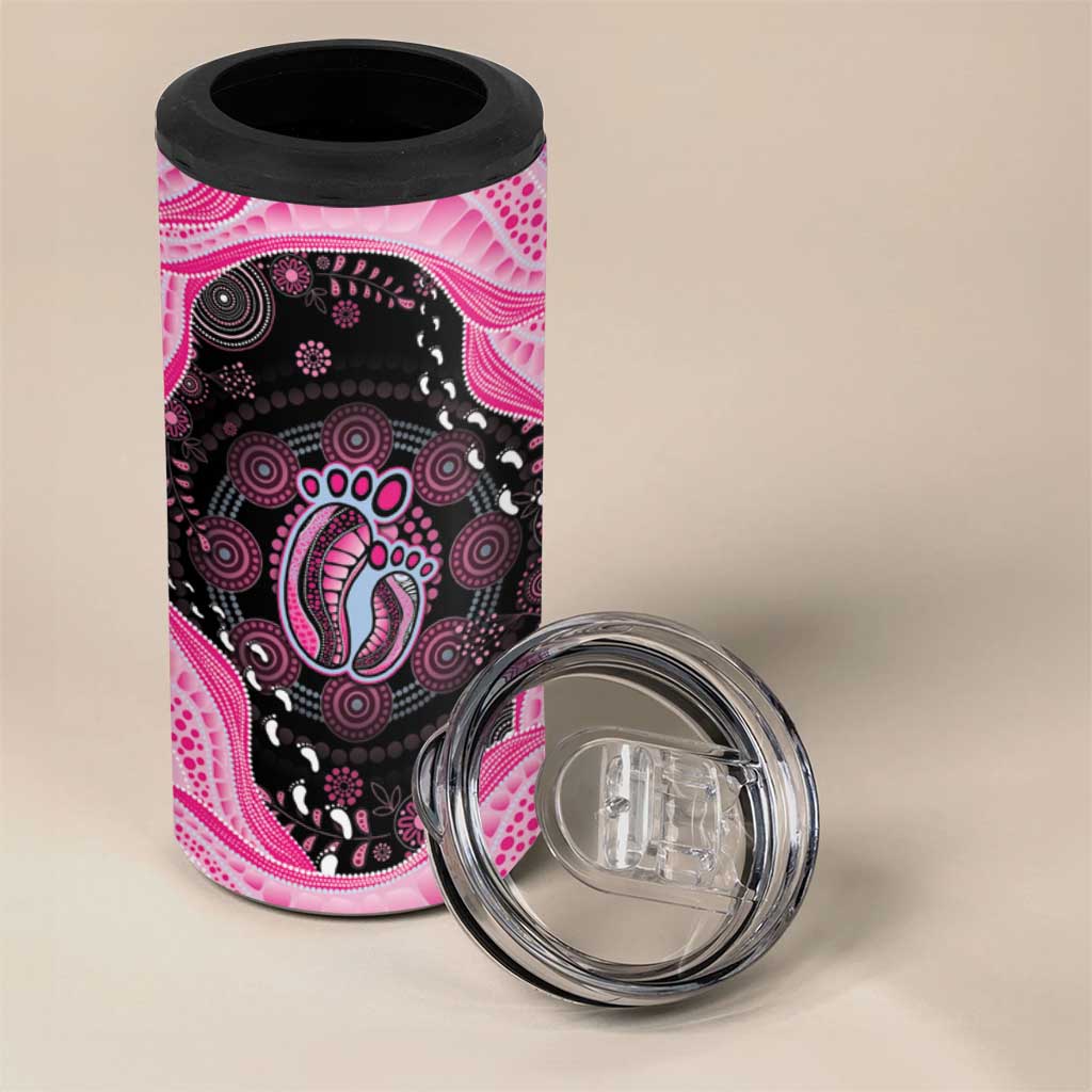 Australia Mother's Day 4 in 1 Can Cooler Tumbler Best Mum Ever Pink Version