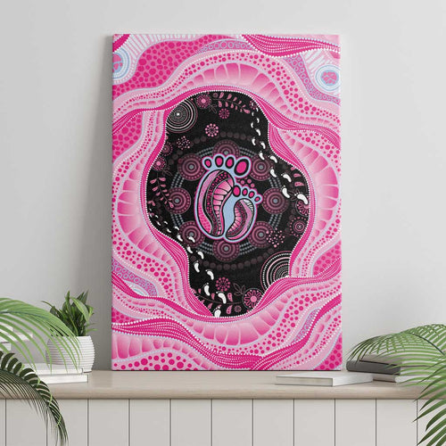 Australia Mother's Day Canvas Wall Art Best Mum Ever Pink Version