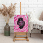 Australia Mother's Day Canvas Wall Art Best Mum Ever Pink Version