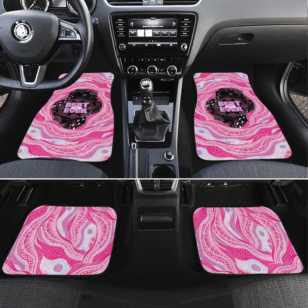 Australia Mother's Day Car Mats Best Mum Ever Pink Version