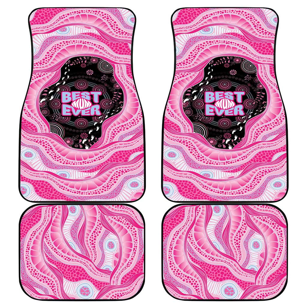 Australia Mother's Day Car Mats Best Mum Ever Pink Version