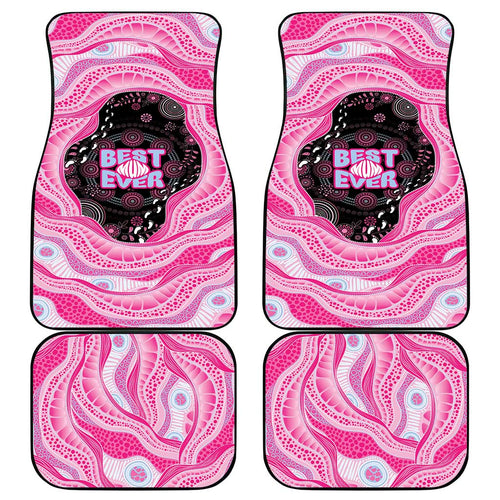 Australia Mother's Day Car Mats Best Mum Ever Pink Version
