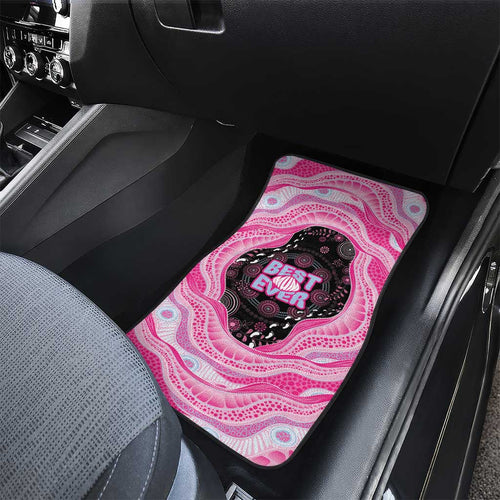 Australia Mother's Day Car Mats Best Mum Ever Pink Version