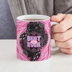 Australia Mother's Day Ceramic Mug Best Mum Ever Pink Version