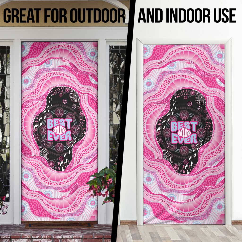 Australia Mother's Day Door Cover Best Mum Ever Pink Version