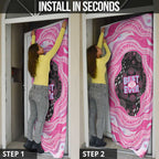 Australia Mother's Day Door Cover Best Mum Ever Pink Version