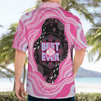 Australia Mother's Day Hawaiian Shirt Best Mum Ever Pink Version