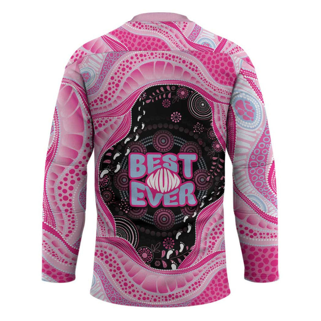 Australia Mother's Day Hockey Jersey Best Mum Ever Pink Version