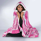 Australia Mother's Day Hooded Blanket Best Mum Ever Pink Version
