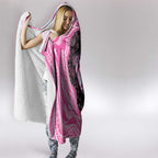 Australia Mother's Day Hooded Blanket Best Mum Ever Pink Version