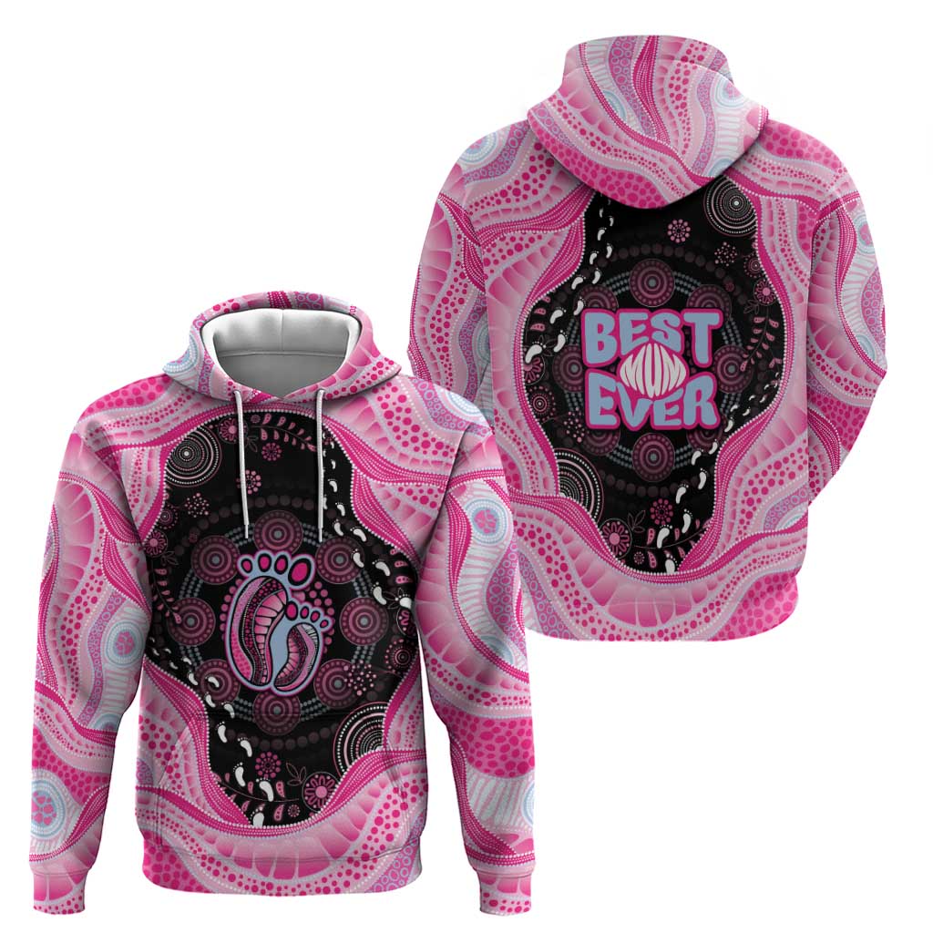 Australia Mother's Day Hoodie Best Mum Ever Pink Version