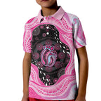 Australia Mother's Day Kid Polo Shirt Best Mum Ever Pink Version