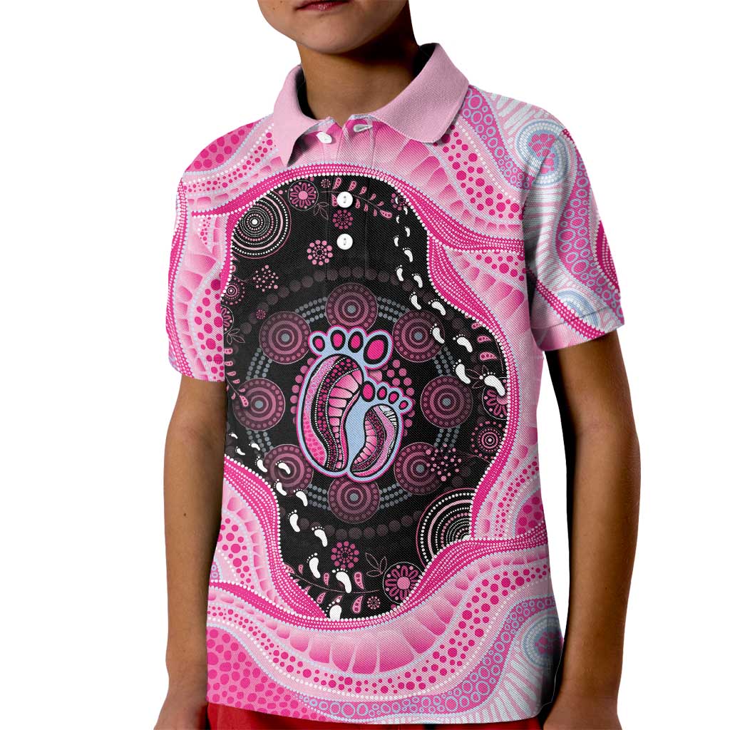 Australia Mother's Day Kid Polo Shirt Best Mum Ever Pink Version